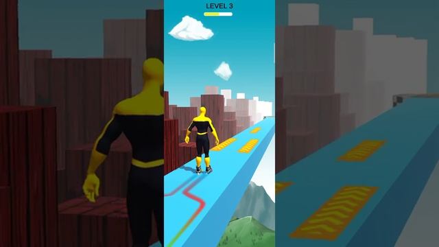 SuperHeroes Sky Roller -3D Real Skates Rolling#Gameplay level 1--4 смотреть онлайн