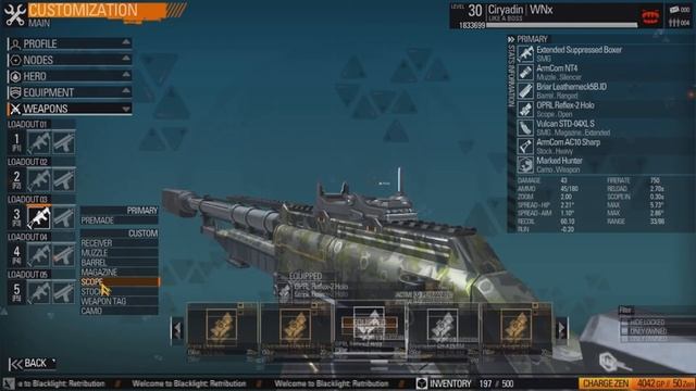 Blacklight Retribution: "SMG Builds (Level 20 - 30)" 1080p смотреть онлайн