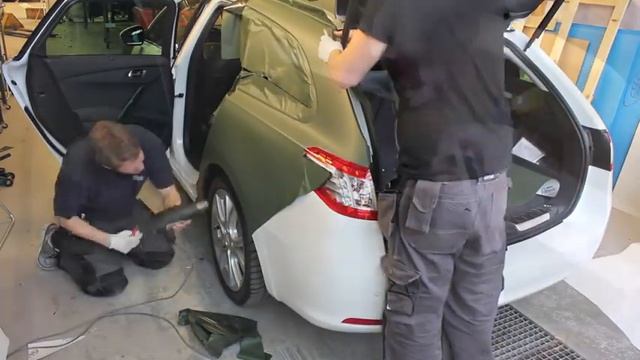 Car wrapping - Peugeot 508 SW - Ernestus Skilt og Reklame смотреть онлайн