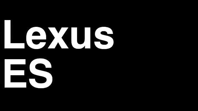How To Pronounce Lexus ES 2013 240 350 Sedan Car Review Fix Crash Test Drive Recall MPG