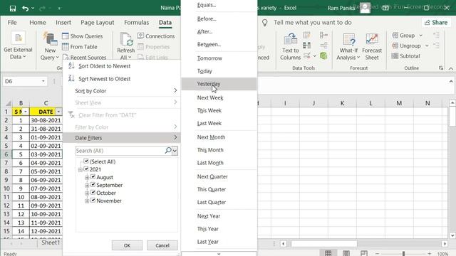 Excel filter function ll Advanced filter in excel ll excel filter shortcut key ll excel filter ll смотреть онлайн