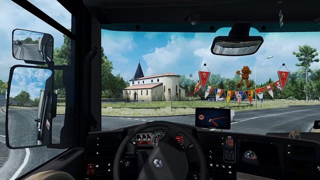 Euro truck simulator 2 1.30.TruckSim v 6.6.2.Bordeaux-Bordeaux.Renault Magnum Updates смотреть онлайн