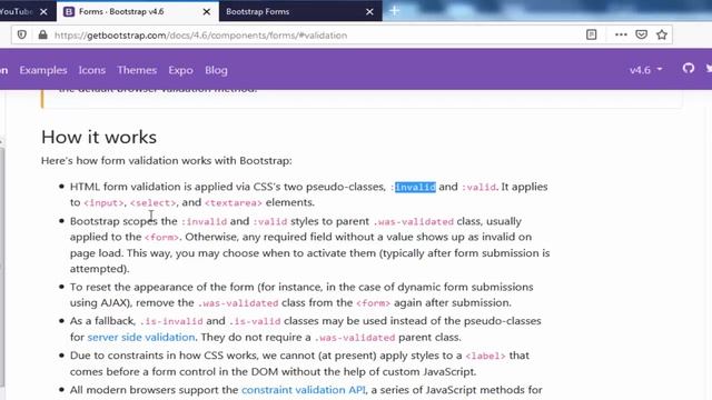 Bootstrap Form Validation,|Part-1,Lec-55|Bootstrap4 tutorials for beginners in Urdu/Hindi 2021| смотреть онлайн
