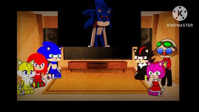 sonic x react to sonic exe Minecraft animation смотреть онлайн