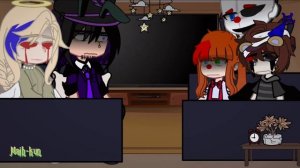 Afton Family + Ennard react to Michael AU’s _ My AU »