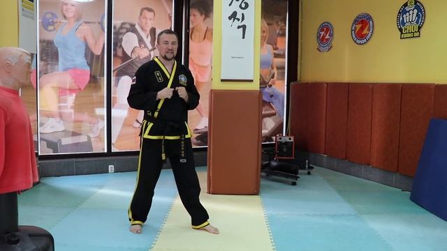 Чой Кван До. Тренировка №3 (28) Июнь. Школа боевых искусств Демида Момота. Тренер Евгений Леонов. смотреть онлайн