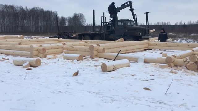 Сруб Бани 6.2х13.2 в Рязань/Подготовка сруба к перевозке и монтажу/89271904521 смотреть онлайн