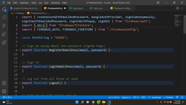 React js Basics E-coms Project Part 4 смотреть онлайн