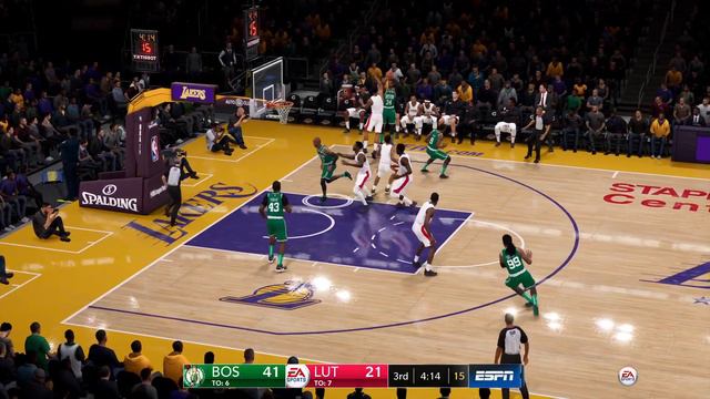 NBA LIVE 19 H2H Online Multiplayer - Ultimate Team Classic Celtics - PS4 PRO - HD смотреть онлайн