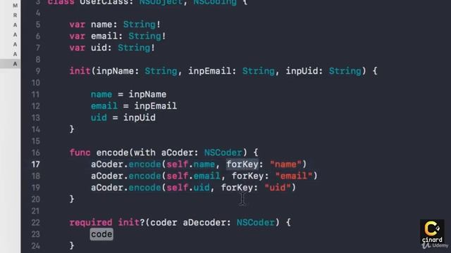 iOS with Swift & Firebase : Conforming User Class to NS Coder смотреть онлайн