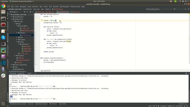 Build and Deploy Tensorflow Model with a simple Flask application to make prediction. смотреть онлайн