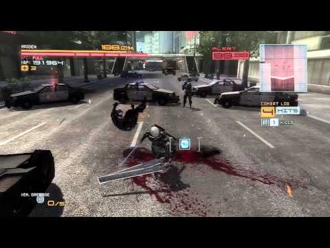 Metal Gear Rising: Unique Boss Weapons Gameplay HD