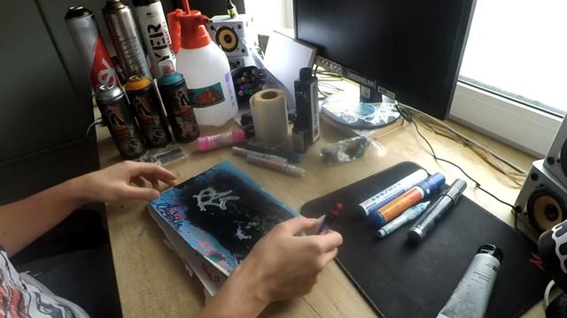 Обзор моего стаффа для тегов/граффити смотреть онлайн