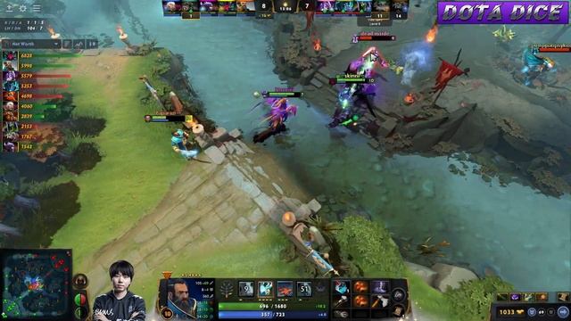 ?PAPARAZI (EURUS) Teaching Enemies 2 Games In A Row How To Play Kunkka On God Level - Orching Build смотреть онлайн