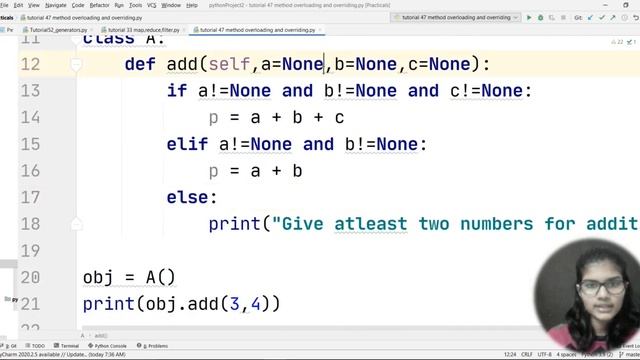 Python for beginners Part:12 | Method overloading and overriding | Map, reduce and filter смотреть онлайн