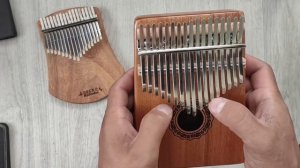 Сравнение звука. Kalimba sound comparison. Как звучит калимба.