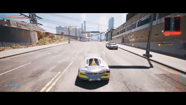 Cyberpunk 2077 - Real police pursuit, pursuit AI exists смотреть онлайн