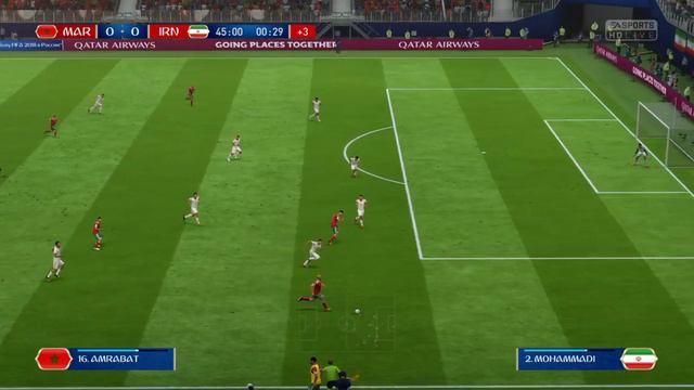 Марокко - Иран / FIFA World Cup Russia 2018 / FIFA 18 смотреть онлайн