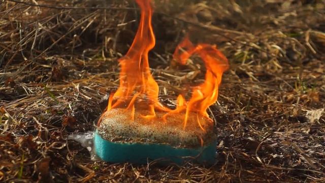 sponge Freshness || Как горит губка для душа смотреть онлайн