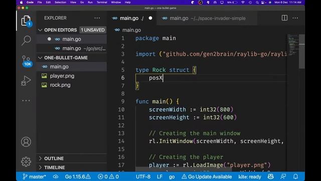 Creating a Game In Golang смотреть онлайн
