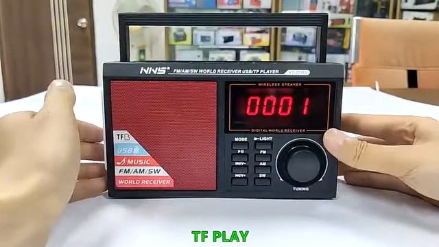 NNS NS-2036S Solar Bluetooth Radyo Güneş Enerjili MP3 19 Cm смотреть онлайн