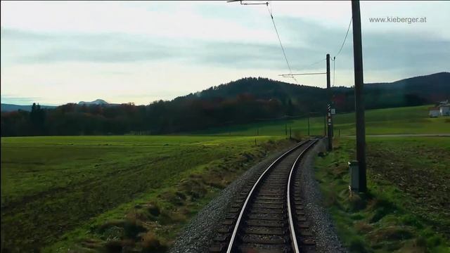 Attergaubahn (Atterseebahn) - Führerstandsmitfahrt von Vöcklamarkt nach Attersee смотреть онлайн