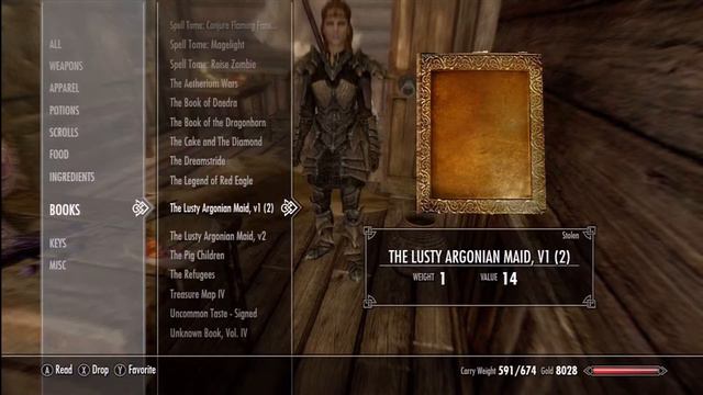 Skyrim - The Lusty Argonian Maid Volume 1 and 2 смотреть онлайн
