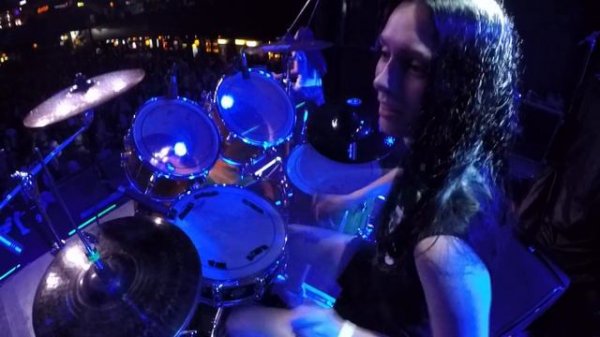 NERVOSA - Fear, Violence and Massacre / Luana Dametto (Drum Cam)