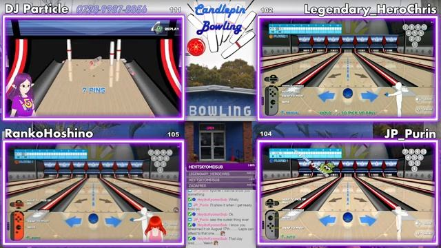 ParticlePlay #1368 - Strike! Ten Pin Bowling #33: CANDLEPIN IS BEST BOWLING! (collab w/RankoHoshino смотреть онлайн