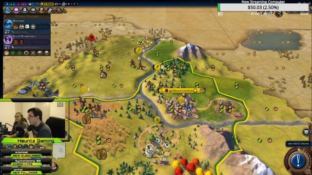 Civilization VI | HotSeat Multiplayer | (FT. EliBombEli "The Wife") | Part 4 смотреть онлайн