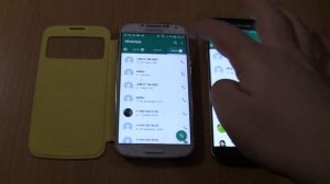 WhatsApp Incoming & Outgoing call at the Same Time Samsung Galaxy S4 Cover+Samsung Galaxy S7