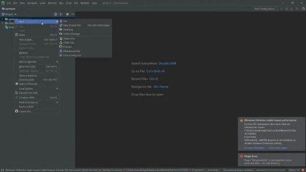 r programming in PyCharm | How to run r program in py charm