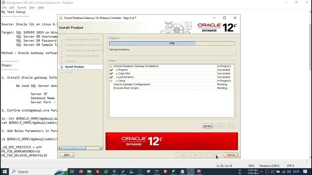 Heterogeneous DBLink in Oracle Database for MSSQL Database Server смотреть онлайн