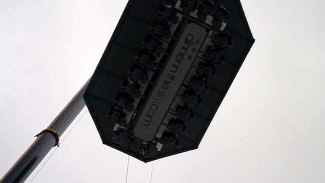 Летающий Ресторан. Dinner In The Sky. Riga 2016.