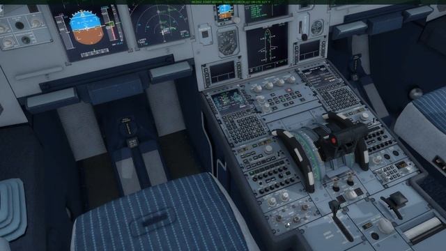 P3D Aerosoft Airbus A319 Урок 1: Полет по кругу