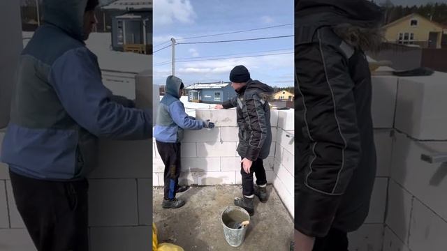 Кладка ytong мастер-класс специалиста