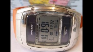 Цифровые часы CASIO DATA BANK DB-E30 Tough Solar digital watch