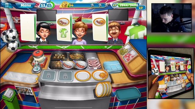 Cooking Fever - Touch Live Gameplay Walkthrough Video - Part 1 - Mobile Game for iOS & Android смотреть онлайн
