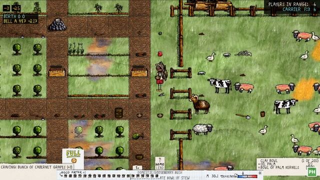 One Hour One Life. Костюмчики и другие типы безделья. смотреть онлайн