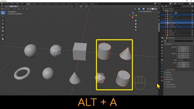 What is 'Alt + A' in blender? смотреть онлайн