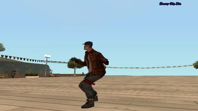 Танец бомжа (Beach party) (samp) смотреть онлайн
