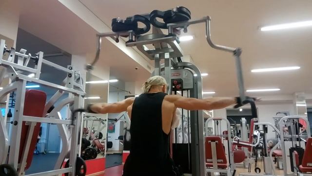 Упражнение на заднюю дельту в бабочке смотреть онлайн