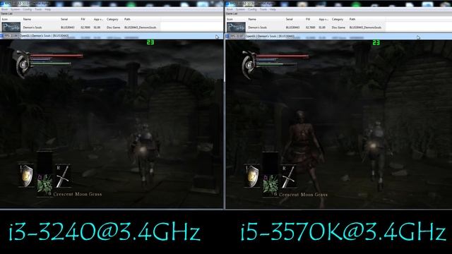RPCS3 PS3 Emulator - Demon’s Souls. Core i3 VS Core i5. Performance Test #1 смотреть онлайн