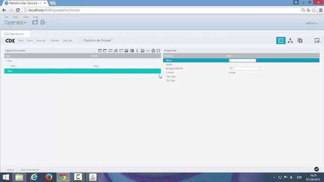 Reporte CDE simple Pentaho BIserver смотреть онлайн