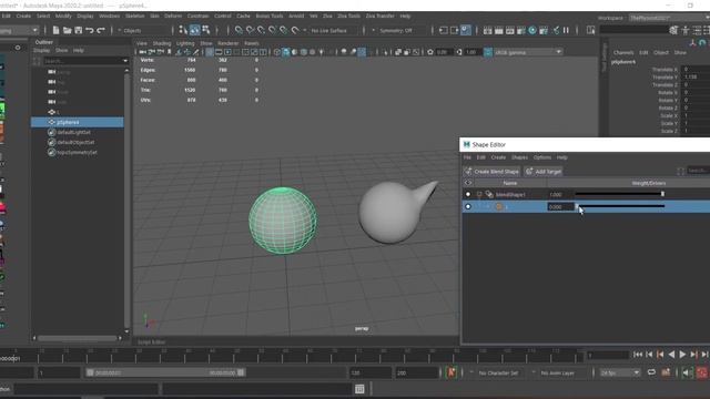 [Tutorial] Maya Mirror a Blendshape in a second (No Wrap, No Script) смотреть онлайн