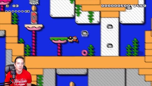 WHAT DID I DO TO DESERVE THIS MAYRO?! | Mario Maker Level Showcase смотреть онлайн