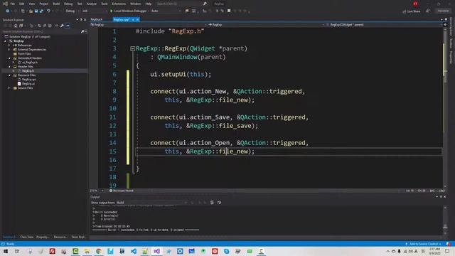 014 - Regular Expression in Qt Toolkit - QRexExp, QTextEdit смотреть онлайн