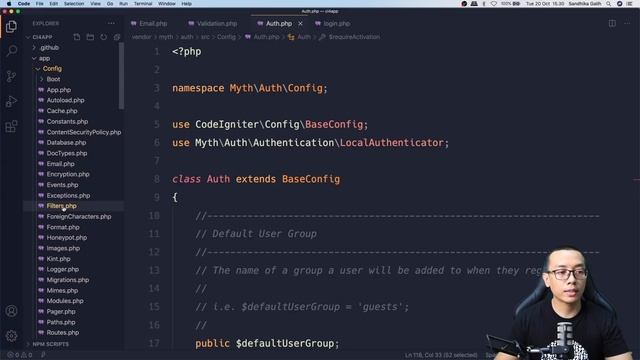 Membuat Sistem Login & Registrasi dengan CodeIgniter 4 (Menggunakan Library Myth/Auth) смотреть онлайн