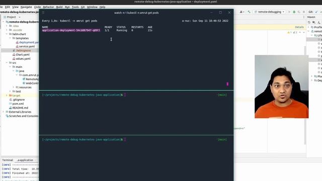 How To Remote Debug Java Application In A Kubernetes Pod With IntelliJ Or VSCode смотреть онлайн