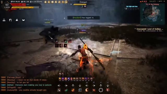 Kill the Warrior in less than 5min - Pit of Undying Black Desert Online смотреть онлайн